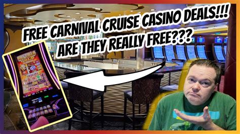 carnival free cruise casino offer.